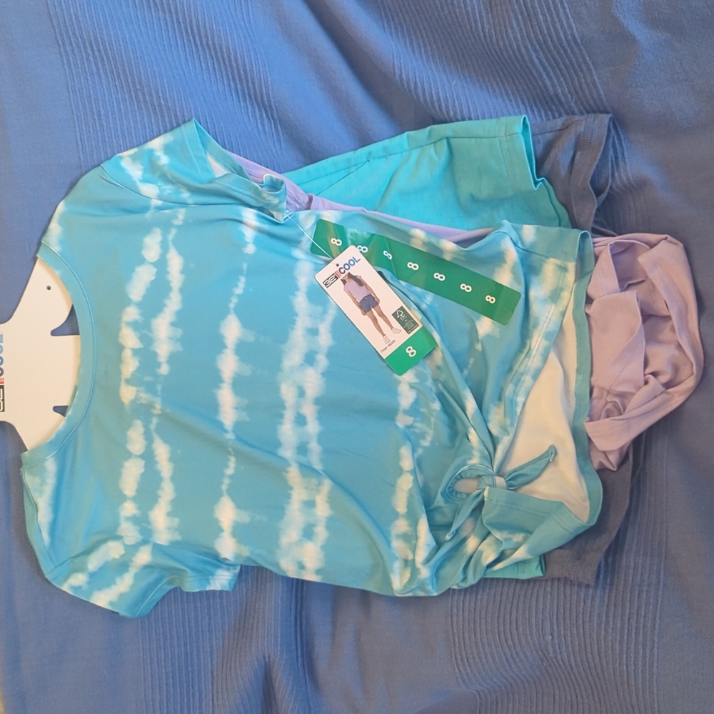 32°cool 4pcs combo t-shirt and short set